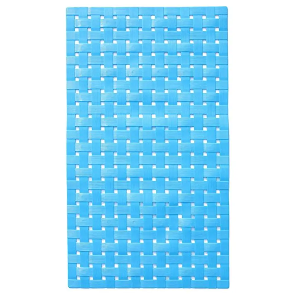 Blue 1 шт. нескользящий коврик для пола прямоугольная Подушечка для ног коврик для ванной комнаты для душа аксессуары для ванной комнаты(Голубое озеро) A30 - Цвет: Blue