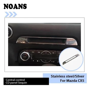 

For Mazda CX-5 CX5 CX 5 2017 2018 KF Car Accessories Center Console CD Frame Trim Covers Frame Decorative Protector