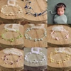 Newborn Photography Props Baby Pearl Headband Princess Headdress Infants Photo Shooting Hair Band 3