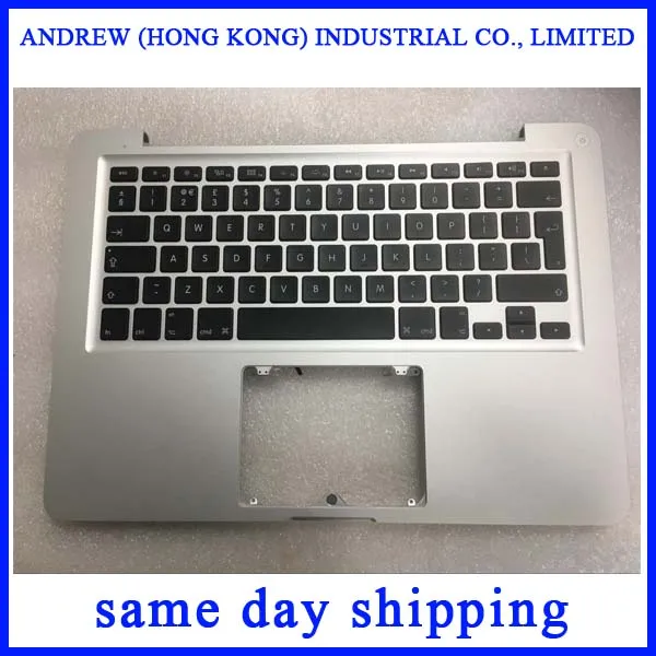 100% подлинный A1278 Topcase Для Macbook Pro 13 &quotA1278 UK упор для ладони с английской клавиатурой