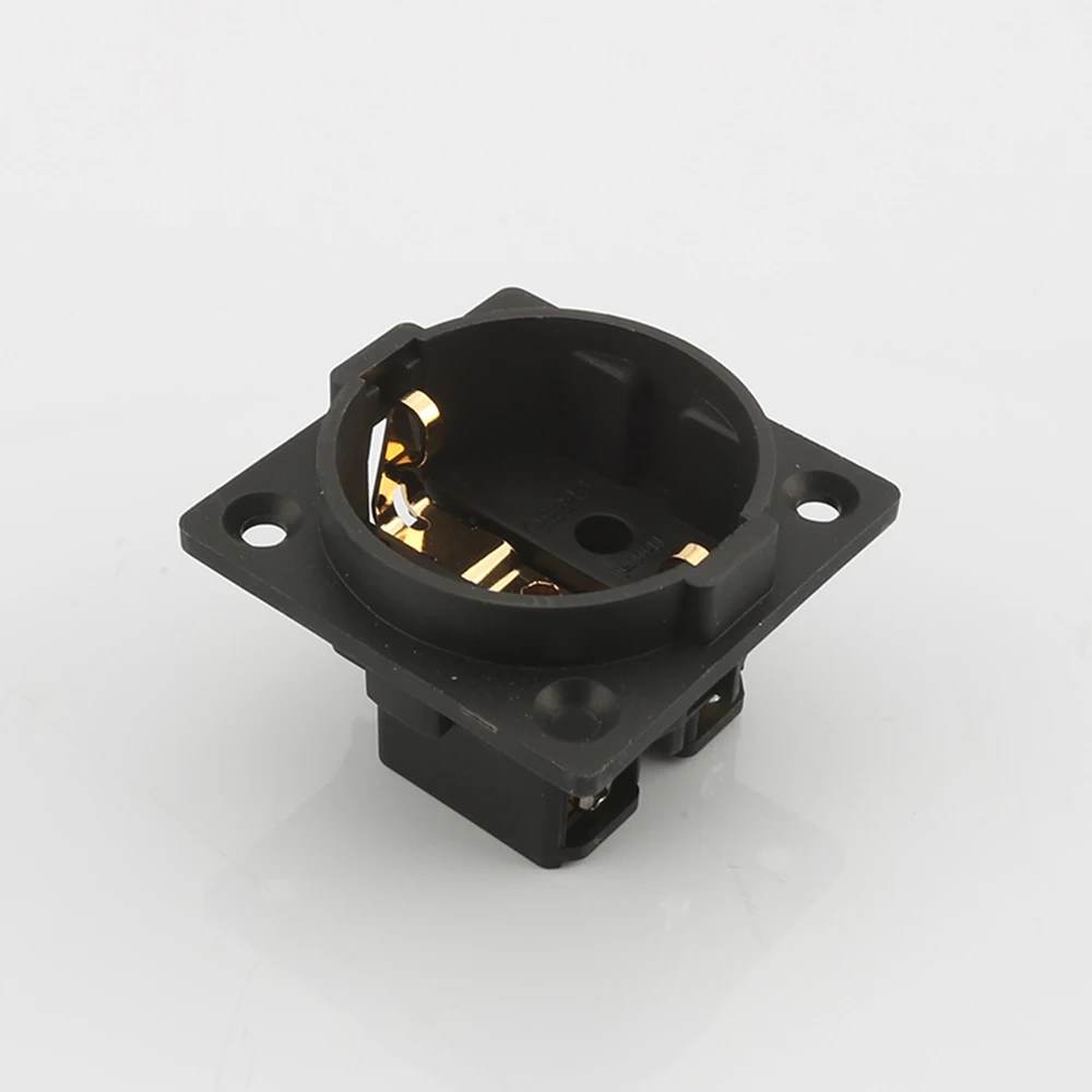 1pc AE03G ε/ݵ ߼ AC 250V 16A EU  Schuko 2  IEC Ա  Hifi   ÷  