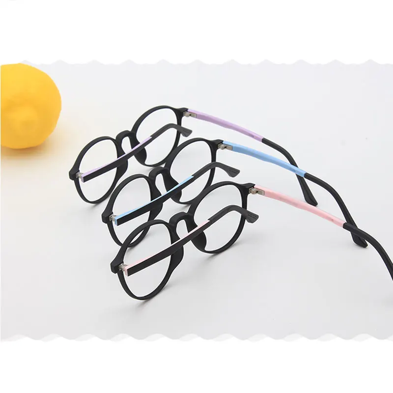 Подростковый синий свет блокирующие очки круглые по рецепту оптические линзы настраиваемые UV400 рамки