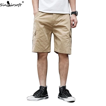 

Overalls Men's Tide Brand Loose Multi-pocket Pants Casual Student Five-point Pants Mens Shorts Summer Beach Pants
