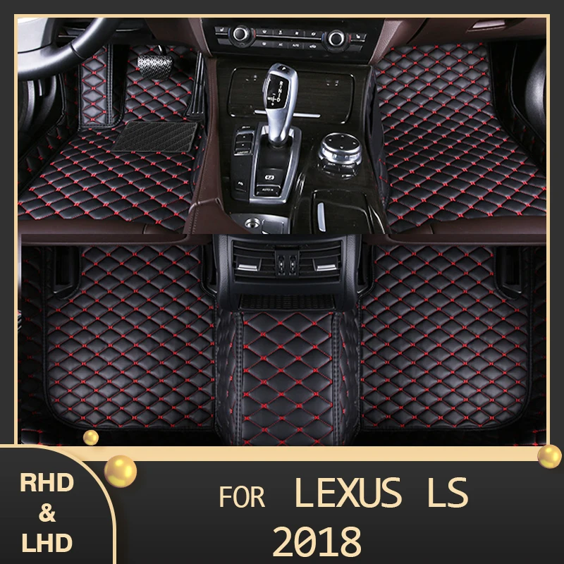 

MIDOON Car floor mats for LEXUS LS series 350 2018 Custom auto foot Pads automobile carpet cover
