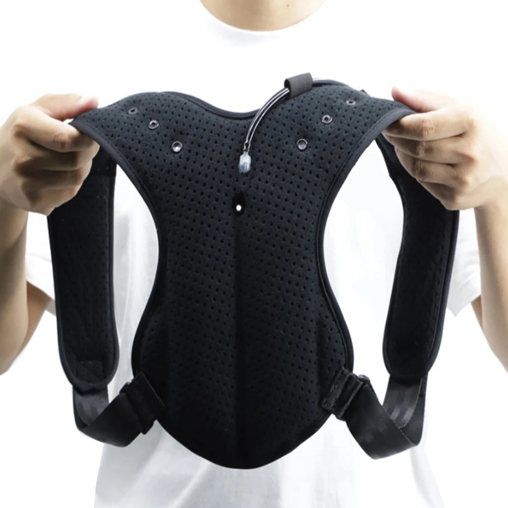 Inflatable Medical Bone Posture Corrector Belt Clavicle Back Brace