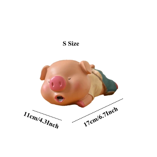Pig Open Mouse-S Копилка, копилка, копилка, сейф, счетчик монет, экономия, милая свинья, копилка, копилка, модель животного, фигурки для домашнего декора, креативные банки - Цвет: Pig Open Mouse-S