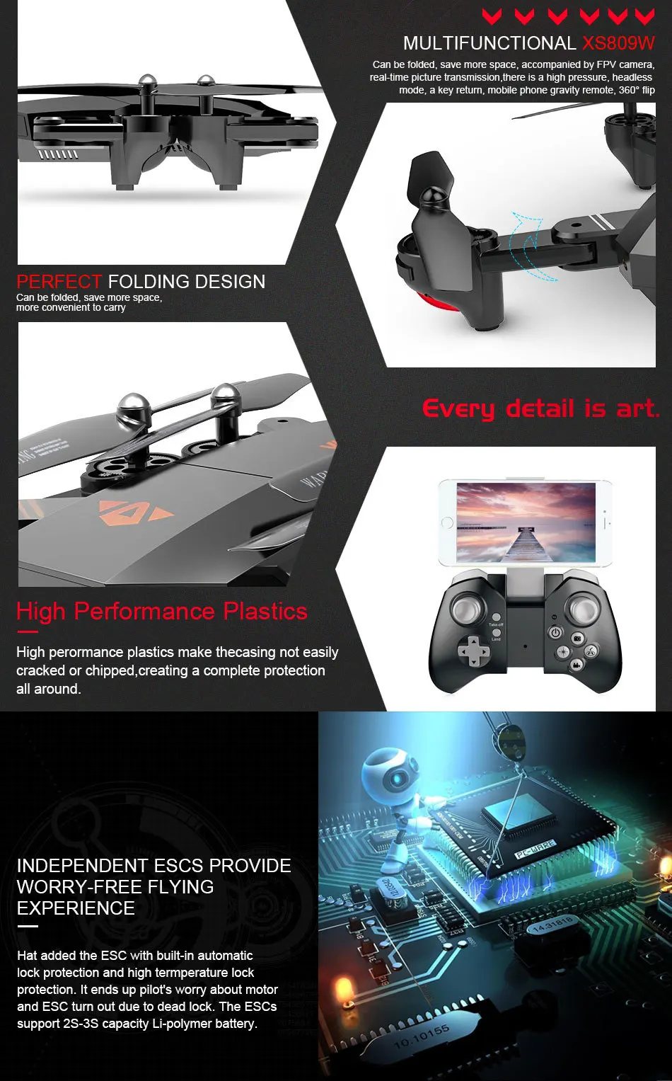 Visuo Xs809hw Xs809w складной Дрон с камерой Hd 2mp широкоугольный Wifi Fpv удержание высоты Rc Квадрокоптер Вертолет Vs H47 Дрон