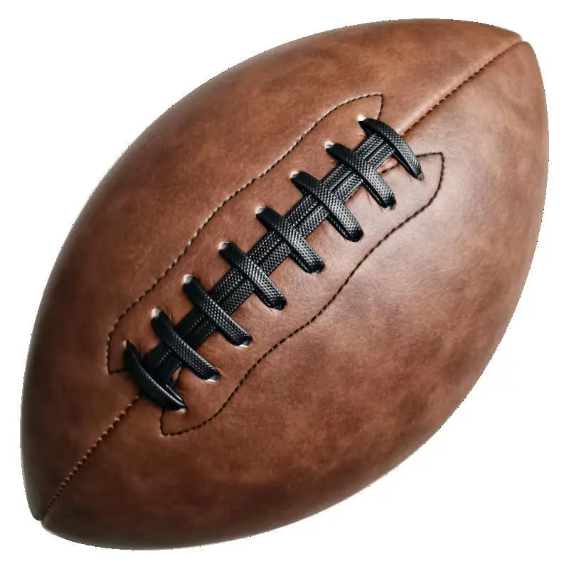 F9 Standard Size 3 American Football Non-slip PU Fabric Furnishings Adult Sports Training Competition Practice Squeeze