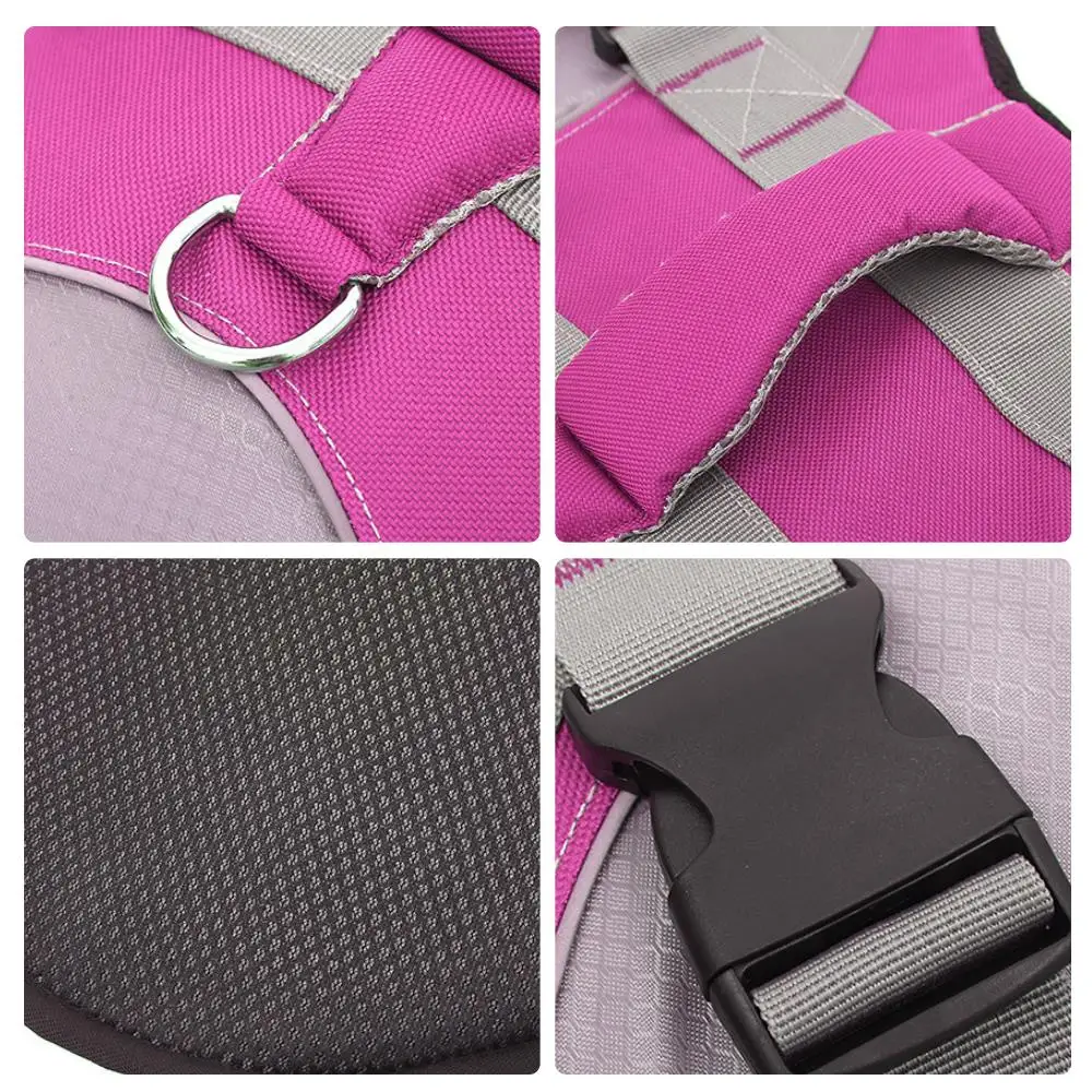 Регулируемый спасательный жилет для собак плавучий акул одежда домашних