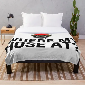 

Soft Blanket for Bed Sherpa Flannel Fleece Blanket Home Travel Sofa Soft Throw Blanket Where My Hose At