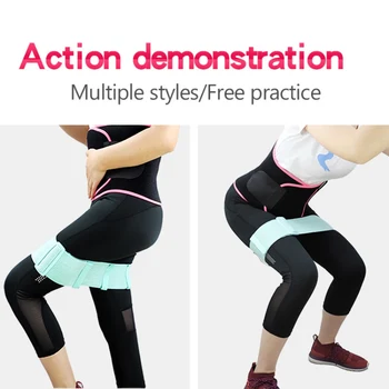 

Fitness Yoga Resistance Bands Hip Circle Anti-Slip Widen Rubber Band Exercises Workout Elastic Band Hip Lifting Loops Legs Bands