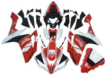 

4 Free Gifts New ABS Motorcycle Injection Moold Fairings Fit For Yamaha YZF R1 2007 2008 07 08 bodywork set custom red
