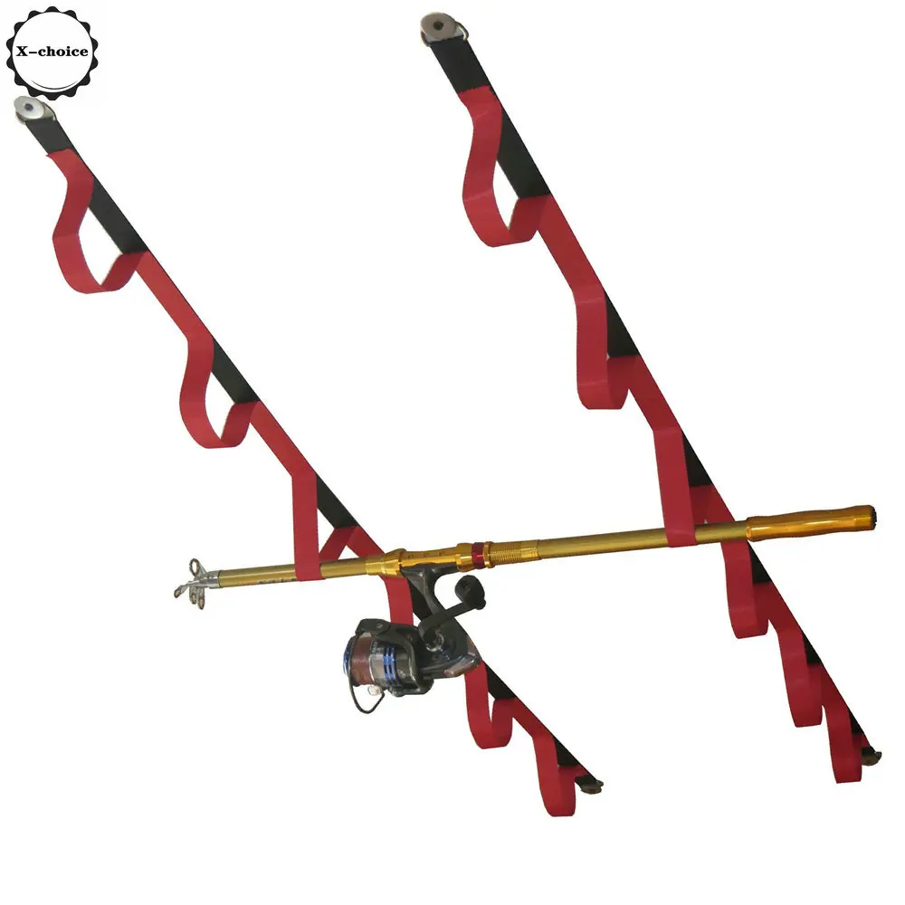 overhead fishing rod holders