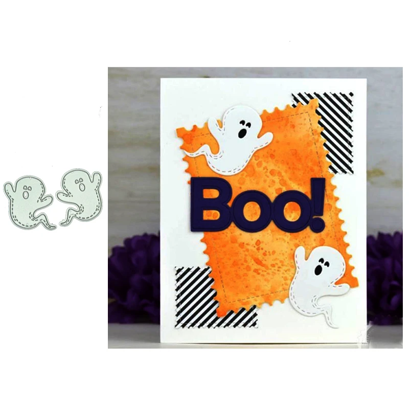 

JC Metal Cutting Dies Little Ghost for Scrapbooking Craft New Design Stencil Punch Blade Card Make Mould Sheet Decor Template