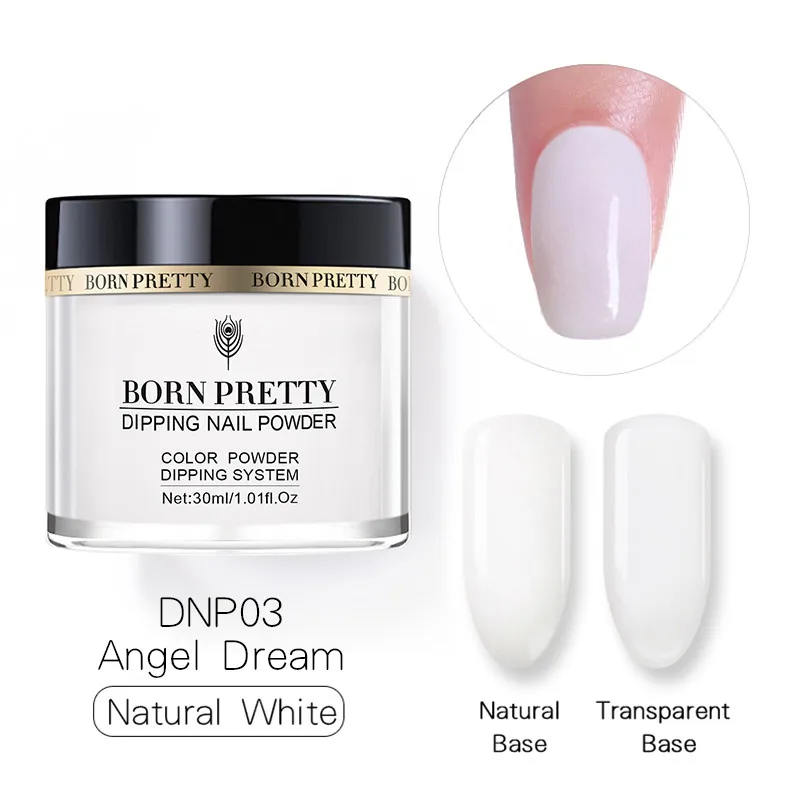 BP-DNP03 BORN PRETTY 30 мл погружающийся порошок для ногтей градиентный французский без лечения натуральный сухой порошок для ногтей длительное украшение для ногтей - Цвет: BP-DNP03