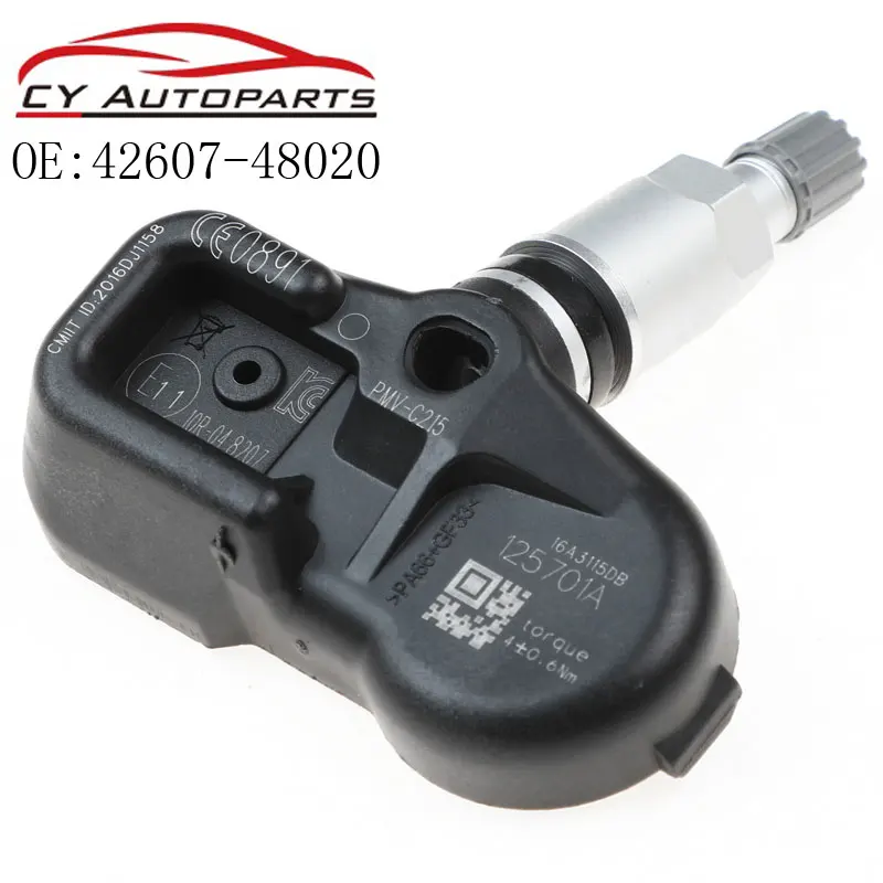 Датчик давления в шинах для Toyota C-HR Pacific Camry Corolla Lexus LS500h LX570 RX450h 42607-48020 4260748020 |