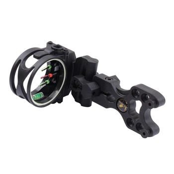 

Assembled CNC Machined Archery Hunting Target 3 Pin Bow Sight Fiber Pin Bow Archery Accessories