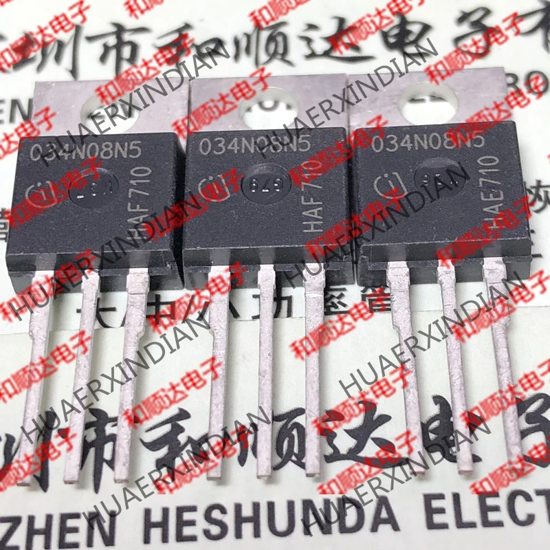 20 шт./лот 034N08N5 IPP034N08N5-220 80V 120A