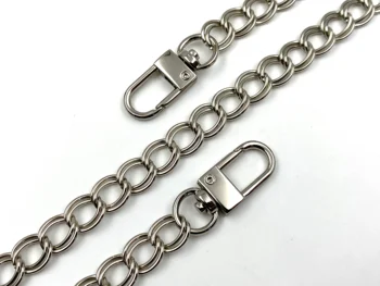 

Bag chain purse chain for bag metal shoulder chain cross body strap chain nickel 120 cm K68
