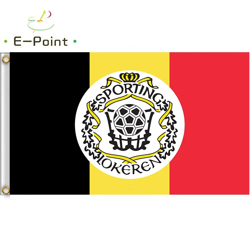 Бельгия KSC Lokeren Oost-Vlaanderen флаг 2ft* 3ft(60*90 см) 3ft* 5ft(90*150 см) размер рождественские украшения для домашнего флага баннер