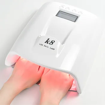 

Rechargeable UV Nail Lamp Red Light 60W Nail Dryer Gel Lacquer UV Curing Light Cordless Manicure Lamps Wireless Nail LED Lamp