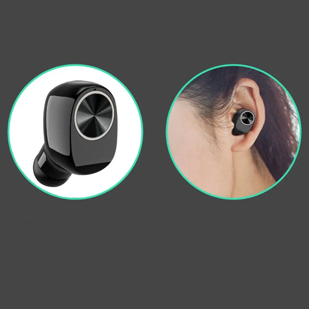V7 мини Стильная гарнитура Bluetooth с зарядным устройством с высоким звуковым эффектом музыка Беспроводные спортивные наушники для бега