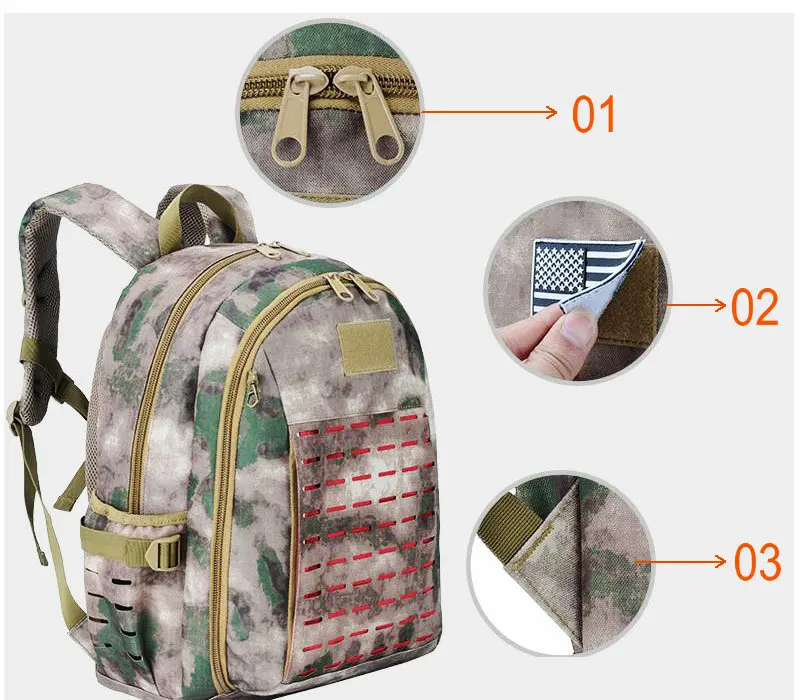 Тактический военный рюкзак, сумки, Мужская Уличная сумка, водонепроницаемый военный рюкзак, большой армейский рюкзак, 3 дня, Рюкзак, Рюкзак Molle