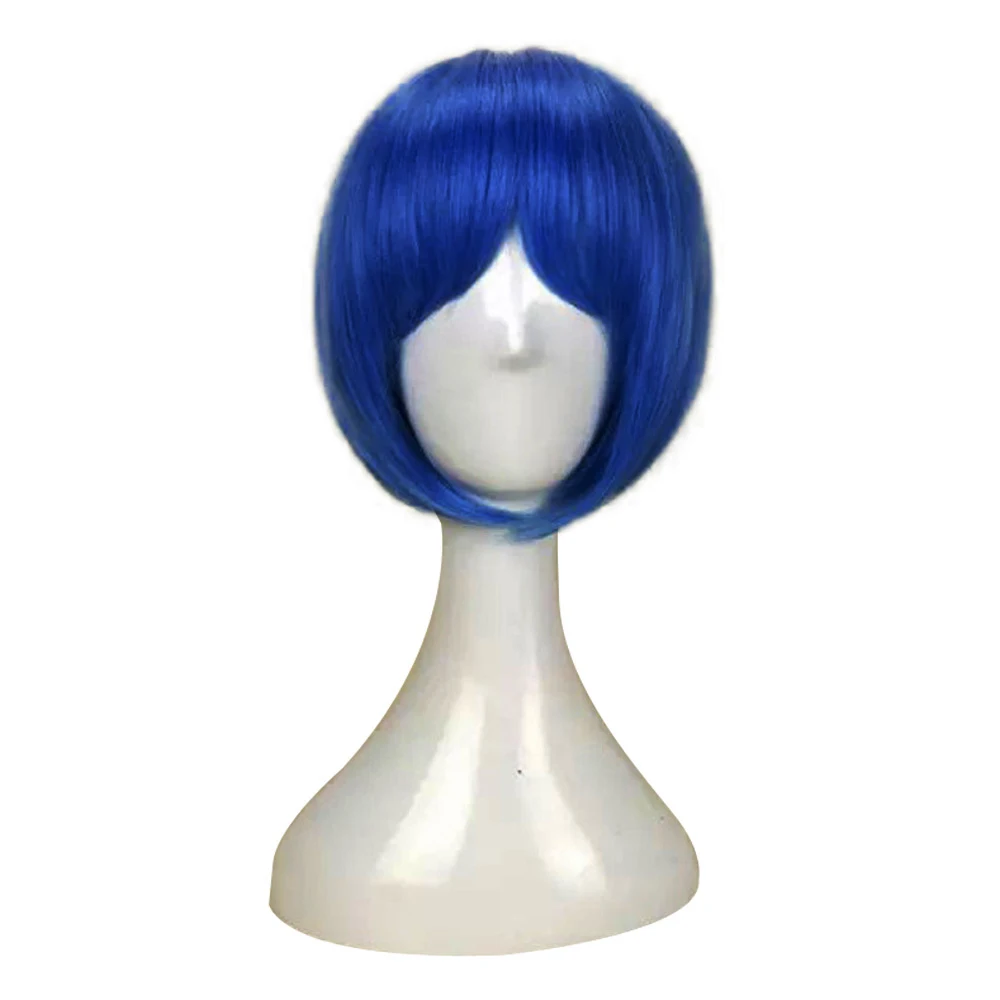 HAIRJOY синтетические волосы проект Kagerou Enomoto Takane синий парик для косплея - Цвет: blue no ponytail