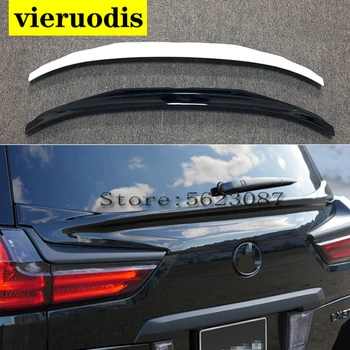 

Car Accessories ABS Plastic Rear Middle Spoiler Black And White Color Trunk Tail Wing Spoiler For Lexus LX570 2016 2017 2018