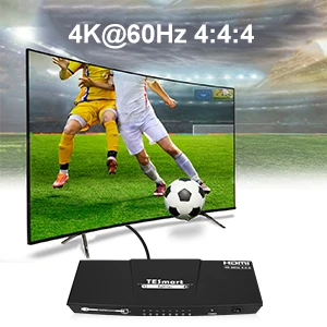 Ultra HD 4K HDMI сплиттер 1x8 сплиттер HDMI 1 в 8 Выход сплиттер 8 портов поддержка S/PDIF аудио 4K@ 60 Гц HDMI переключатель сплиттер 8 портов