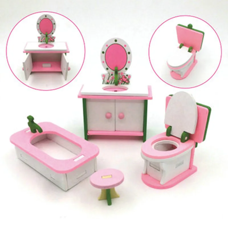 Кукольный дом миниатюрный дом игрушки детские деревянные DIY Строительные блоки Набор игрушек Персонализированные Творческие кухонные настольные рождественские подарки
