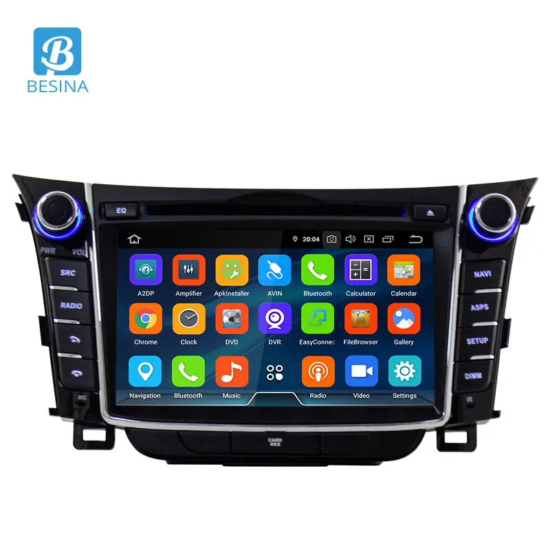 Besina Android 9,0 автомобильный dvd-плеер для hyundai I30 Elantra GT 2012 2013 gps 2 Din автомобильный радиоприемник wi-fi-мультимедиа стерео