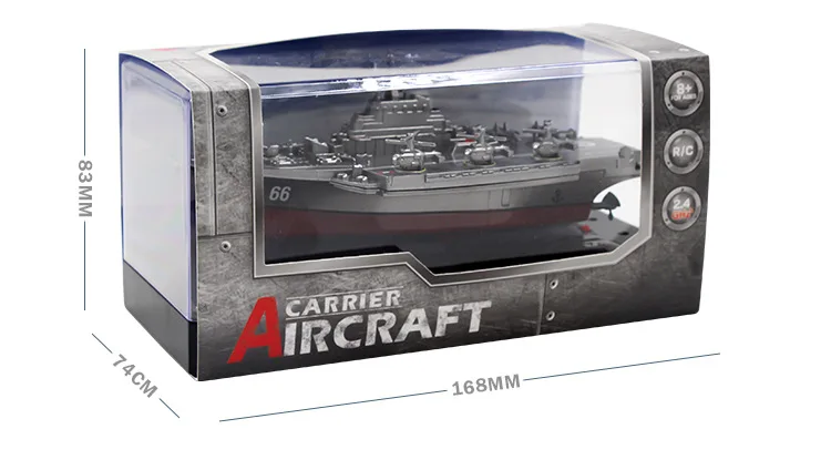 Инновационная игрушка лодка с дистанционным управлением 3318/3319 авианосец военный лакомство модель катер детская водная игрушка