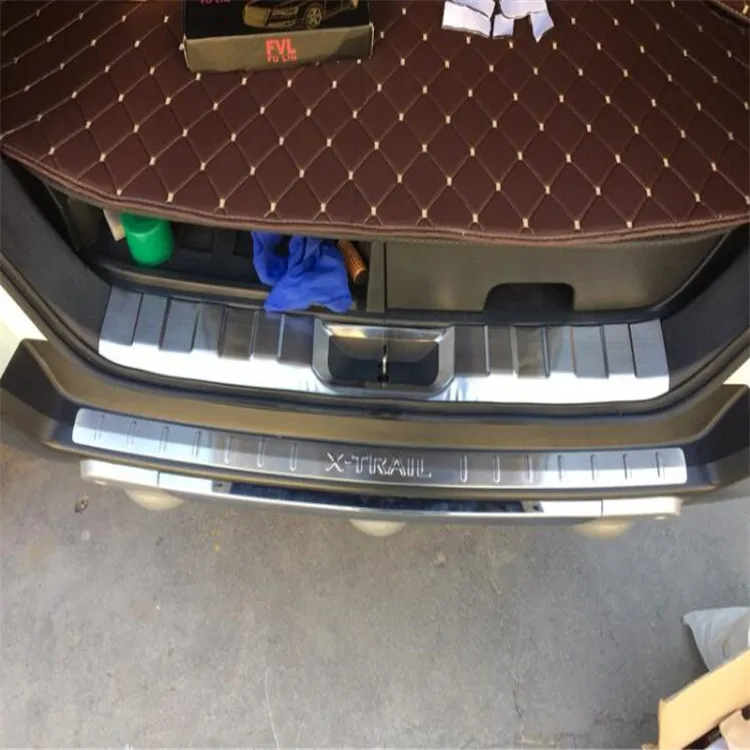 Для Nissan X-Trail X Trail T31 2008-2013 защитная накладка для заднего бампера протектора