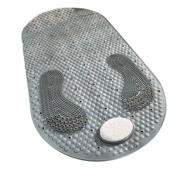 

Non-slip PVC Floor Mat Strong Adsorption Bath Shower Mat Pad for Home Bathroom