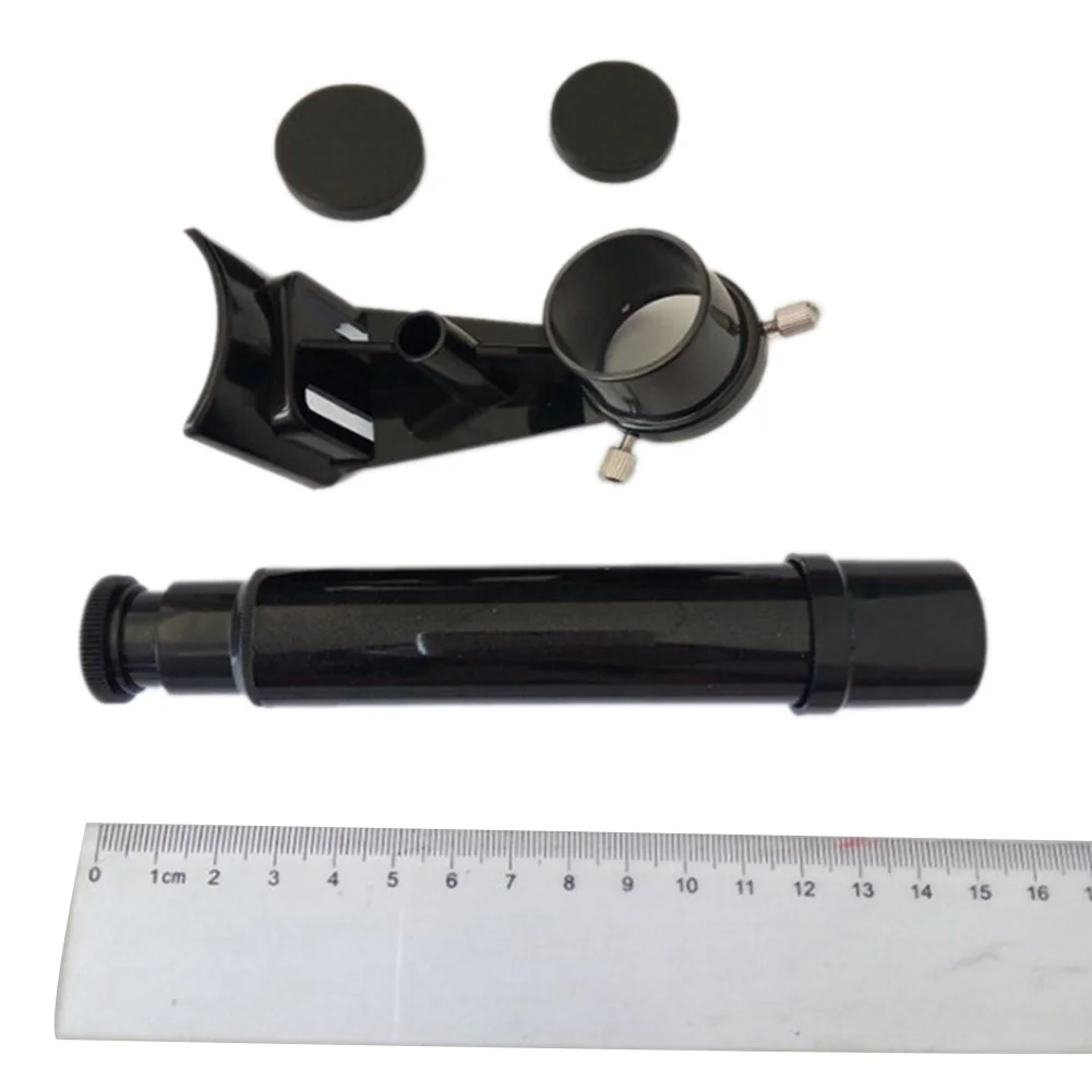 5 X 24 Astronomical Telescope Finder Scope Optical Viewfinder Sight with Black Crosshair Monoculars