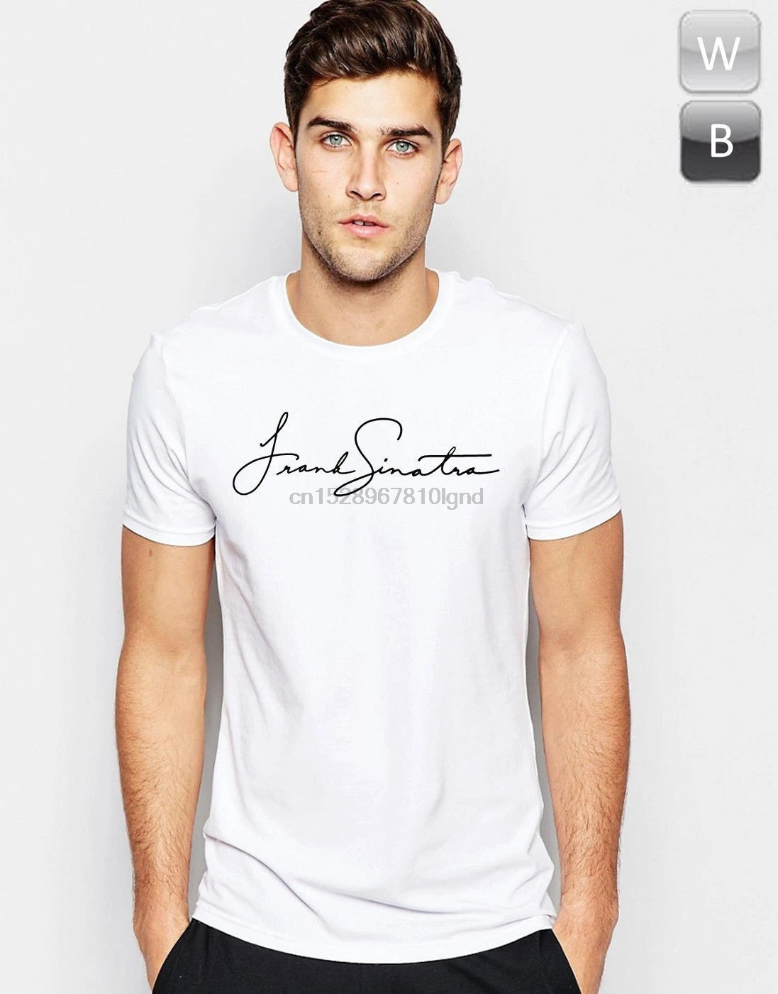 Frank Sinatra T-Shirt Music Jazz Pop Swing Cool Graphic Gift Printed Unisex Tee |