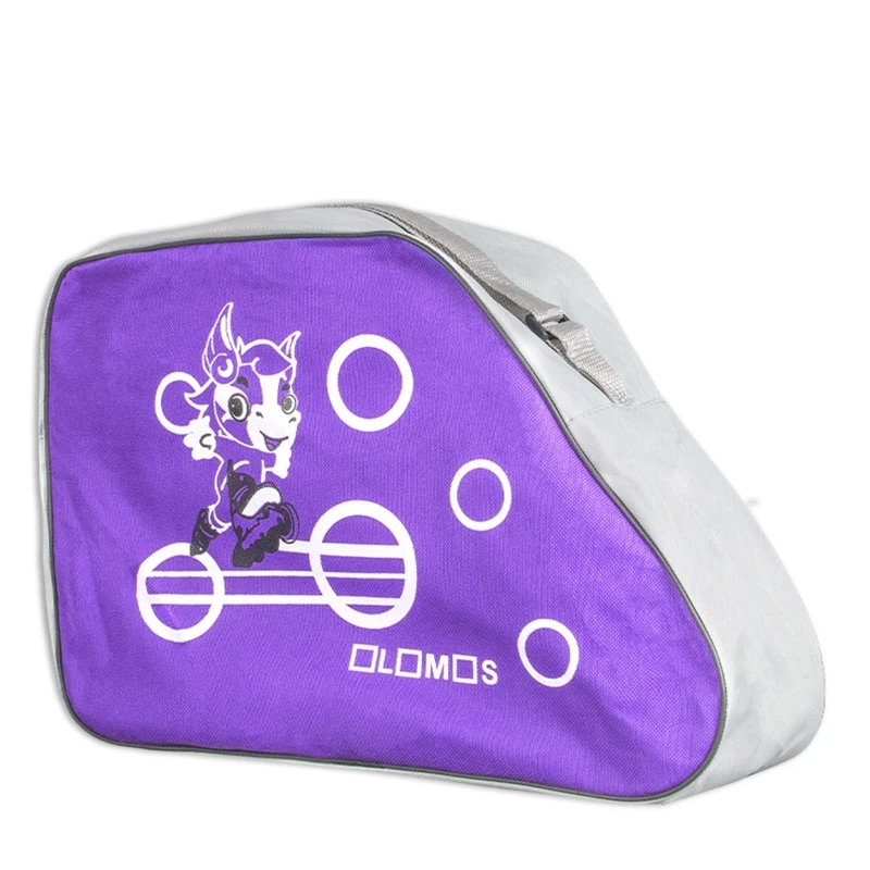 Bolsa de almacenamiento portátil para patines de ruedas, gran capacidad, para deportes al aire libre, bolso de mano 53CD