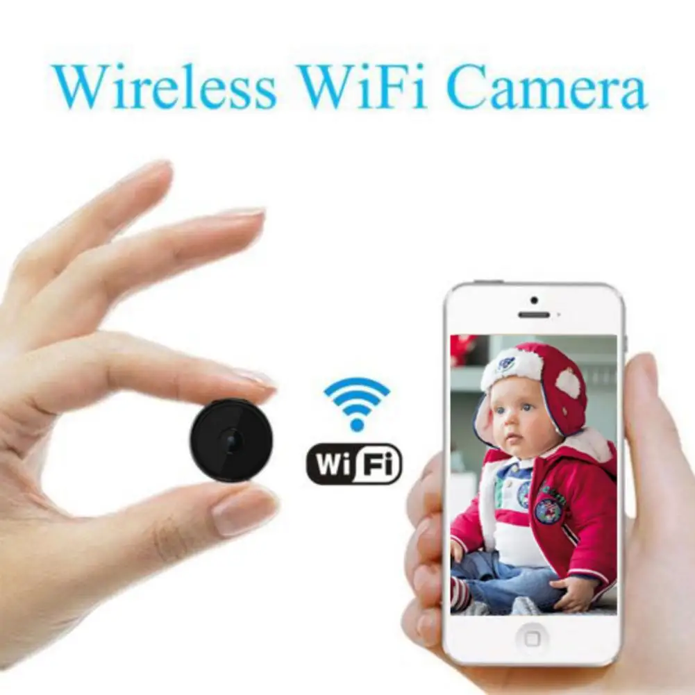 Мини ip-камера умная миниатюрная камера WiFi Беспроводная сеть ночного видения 1080P инфракрасная камера поддерживает карту памяти 128G