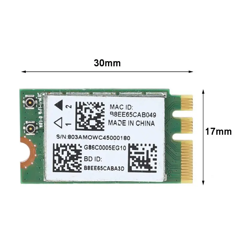 QCNFA335 wifi адаптер BT 4,0 NGFF WLAN wifi Беспроводная Bluetooth 4,0 сетевая карта Прямая поставка