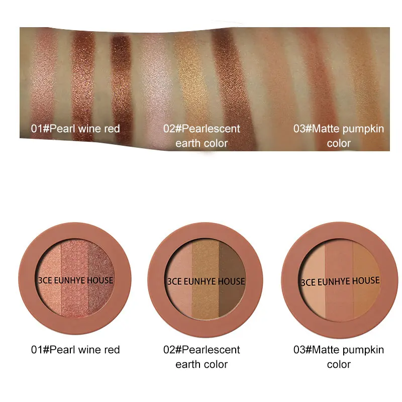 Eye Shadow Palette Long-lasting Easy To Color Smudge-proof Fashion Matte Shimmer Eye Shadow