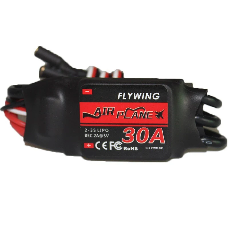 FLYWING 30A 2s 3s безщеточный ESC 1000kv 1400kv 5v/2a для RC Самолет Модель/хобби самолета SU27