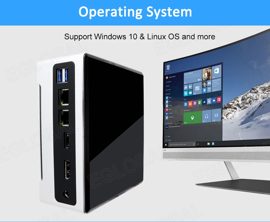 New Fan Mini PC with Intel Core i5 1035G4, Iris 940 Graphics, Dual LAN, 6 USB 3.0, DP, HD Dual Display, HTPC, AC WiFi. Description Image.This Product Can Be Found With The Tag Names Barebone Mini PC, Computer Office, Mini pc