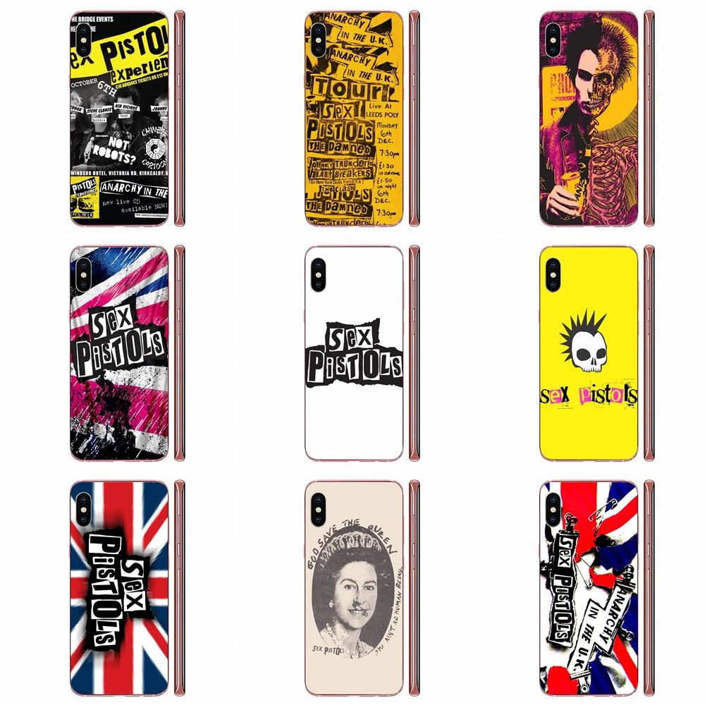 Soft Tpu Capa Sex Pistols For Huawei Honor Mate 7 7a 8 9 10 V8 V9 V10 V30 P40 G Lite Play Mini Pro P Smart Phone Case Covers Aliexpress