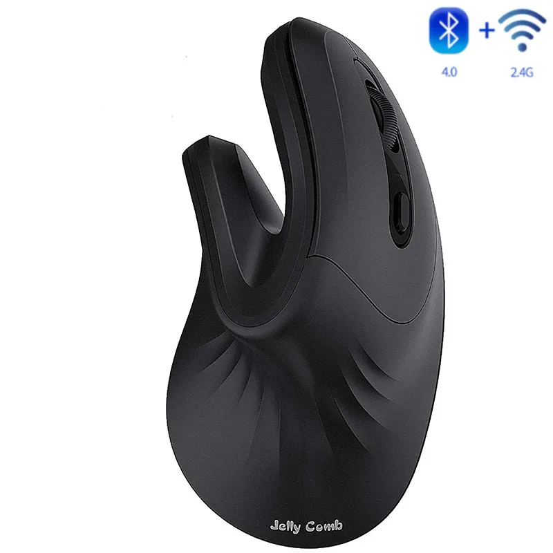 Мышь Вертикальная Беспроводная SeenDa Bluetooth + USB 2400DPI | Компьютеры и офис