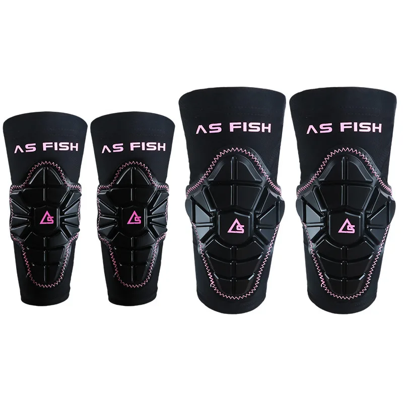 Kids Roller Skating Elbow Knee Pads Breathanle Soft Protective Gear for Children Outdoor Riding Skateboard Cycling Snowboarding