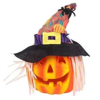 

1Pc Halloween Hollow Pumpkin Lamps Scarecrow Decorative Light Party Props Hollow Pumpkin Lantern Scarecrow Ornament