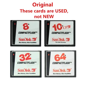 

10pcs/lot Original!!! Sandisk 8mb 10mb 32mb 64mb CompactFlash Card CF Memory Card