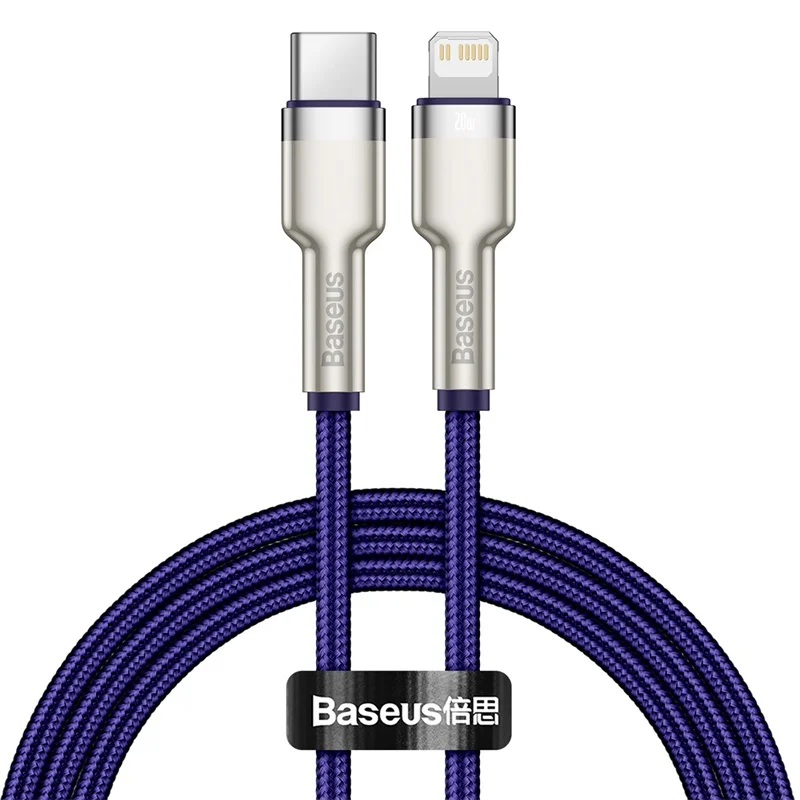 Baseus USB C Cable for iPhone 12 Mini Pro Max PD 20W Fast Charge Cable for iPhone 11 8 Charger USB Type C Cable for Macbook Pro iphone fast charger cable Cables