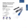 Gxin G201 Marker Eraser Refills Set Dry Erase Markers Erasable Whiteboard Pens Back to School Useful Offices Accessories Color 6